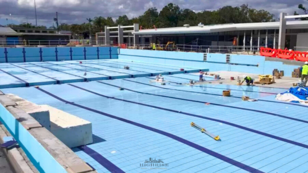 aquatic centre pool restoration - logo